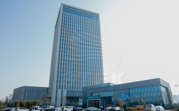 創(chuàng)新大廈幕墻彩涂鋁板裝飾工程