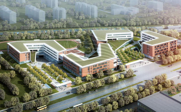 航天城小學(xué)鋁單板裝飾工程